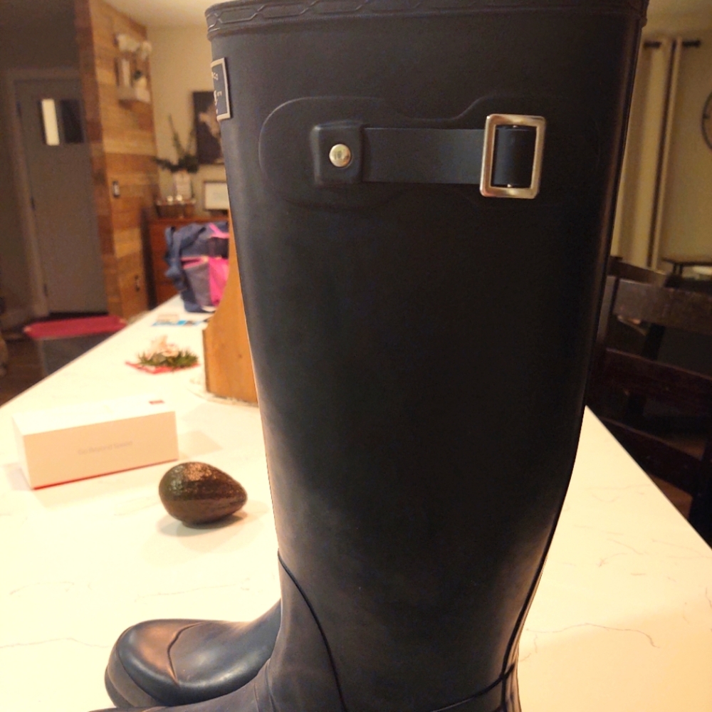 Bass Rain Boots Navy